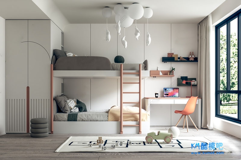 ����ͯ�����ִ�ͨ�ö�ͯ��SUģ�� sketchup 2014 ��Ⱦ����VRAY.jpg