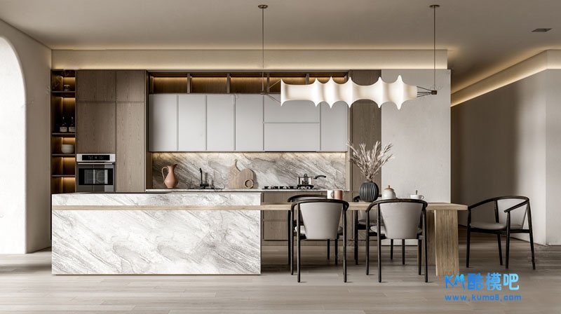 �����������ŷ翪��ʽ����SUģ�� sketchup 8.0 ��Ⱦ����Enscape.jpg