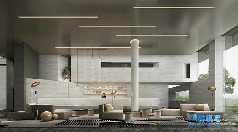 ���Ƶ꡿�ִ��Ƶ�ǰ̨SUģ�� sketchup 8.0 Enscape��Ⱦ.jpg