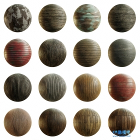 ��ľ��PBR������ͼ4K-8K+Ԥ�����