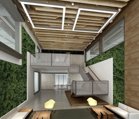 ����Ӣ������ĿحCADʩ��ͼ+Ч��ͼ