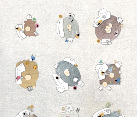 2022����ɳ�����cadͼ�����̺���+��۲�ƽPSDģ��+��̺���PNG�ϼ�