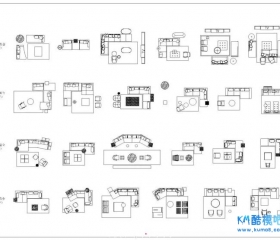 ����������Ҿ�Ʒ��Minotti�Ҿ����CADͼ��ϼ�