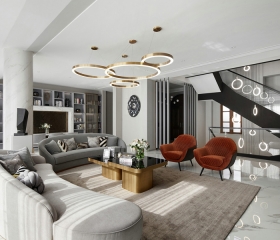 ������� �̳���ͥ����Ժ800m2�ִ����ݱ���حЧ��ͼ+ʩ��ͼ+�ٷ���Ӱ+3Dģ�� 1.14G